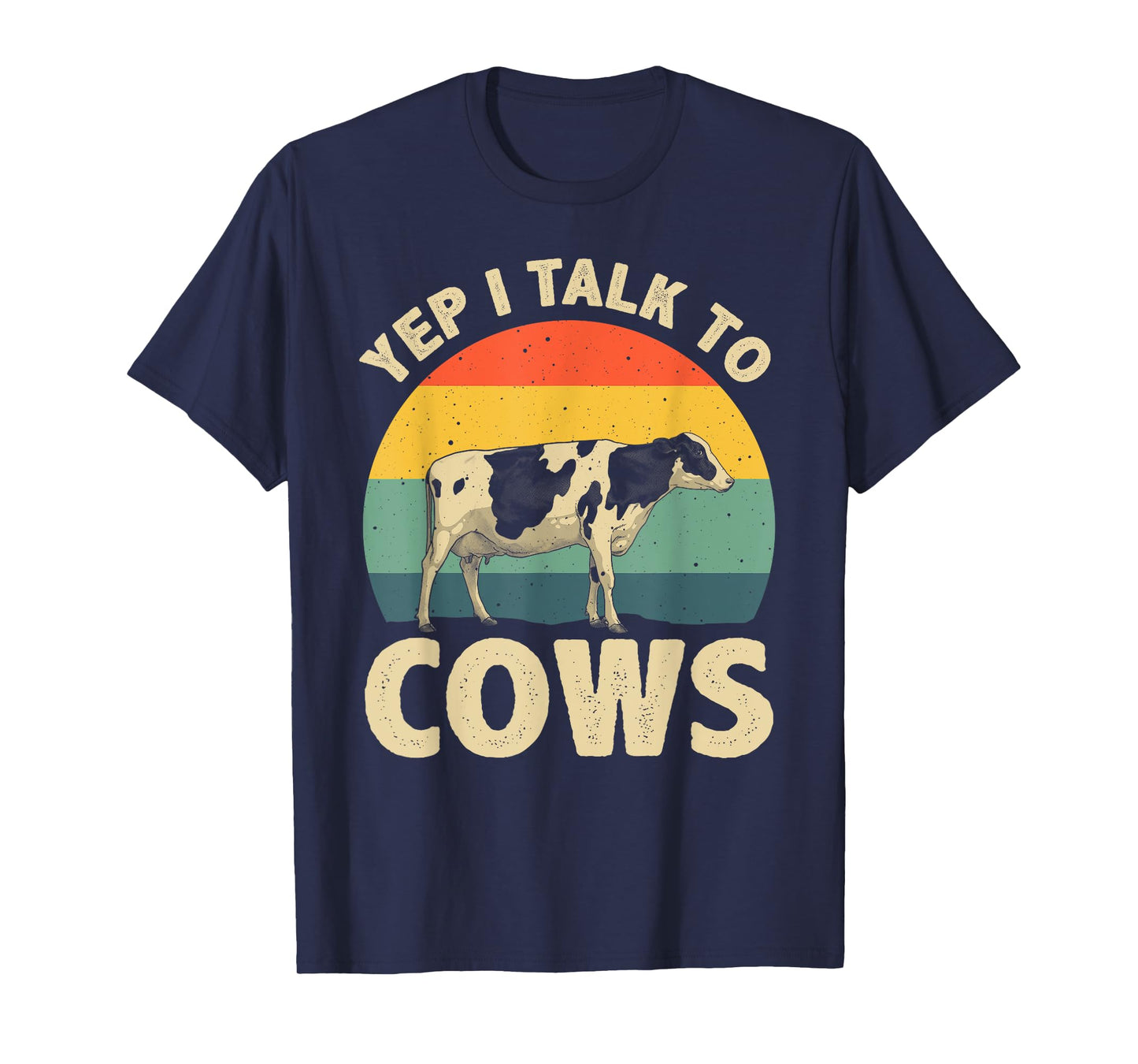 Cool Cow Design For Men Women Dairy Farmer Farming Cow Lover T-Shirt