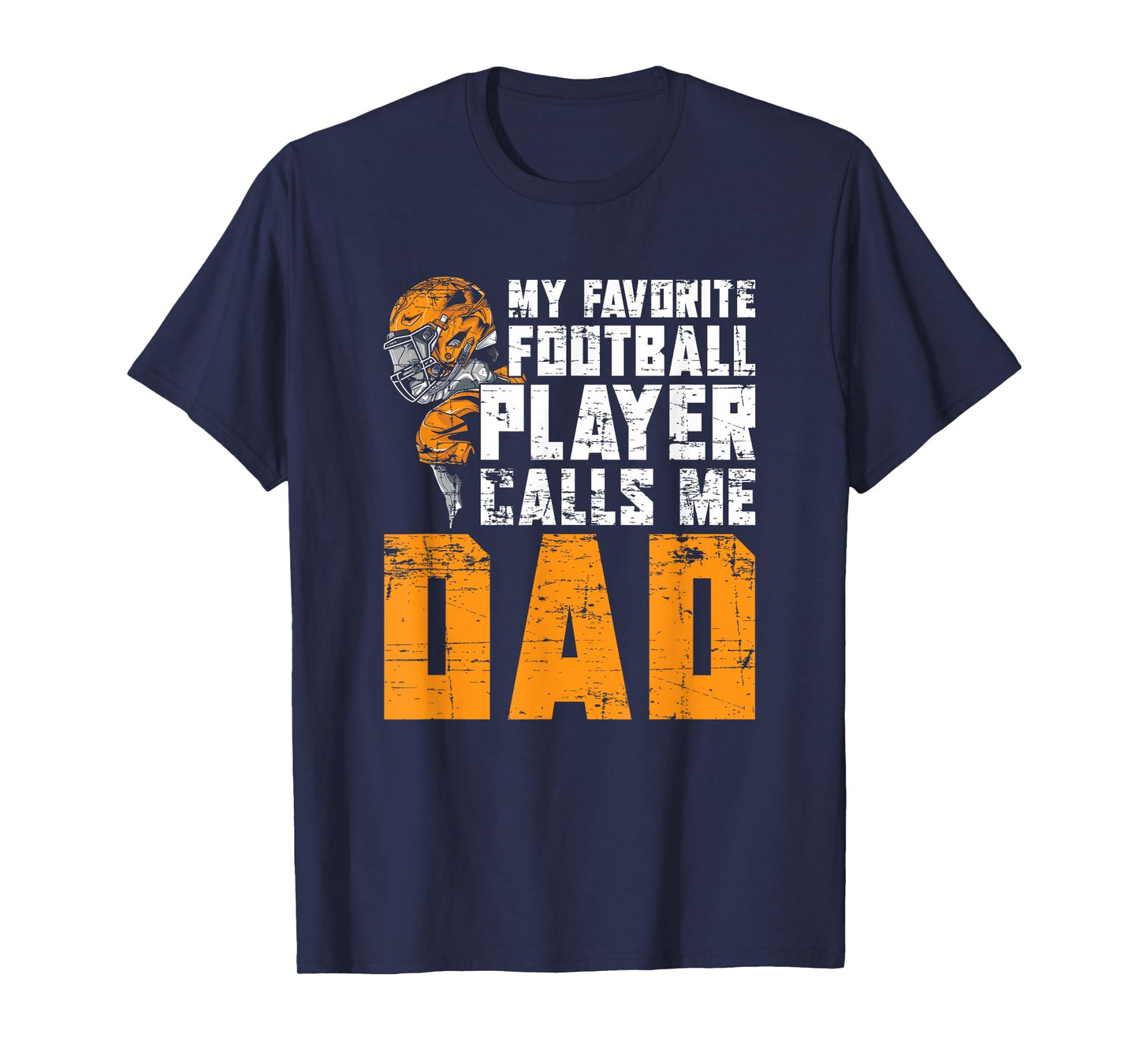 Fathers Day Football Player Dad American Sport Football T-Shirt