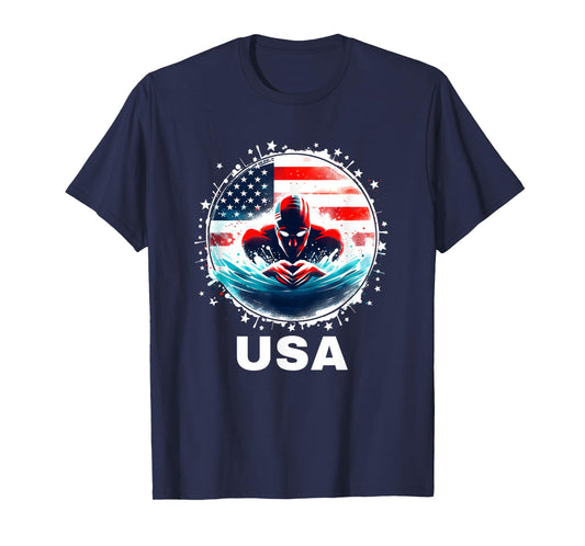 Swimming United States Team Apparel American Swimming Swim T-Shirt