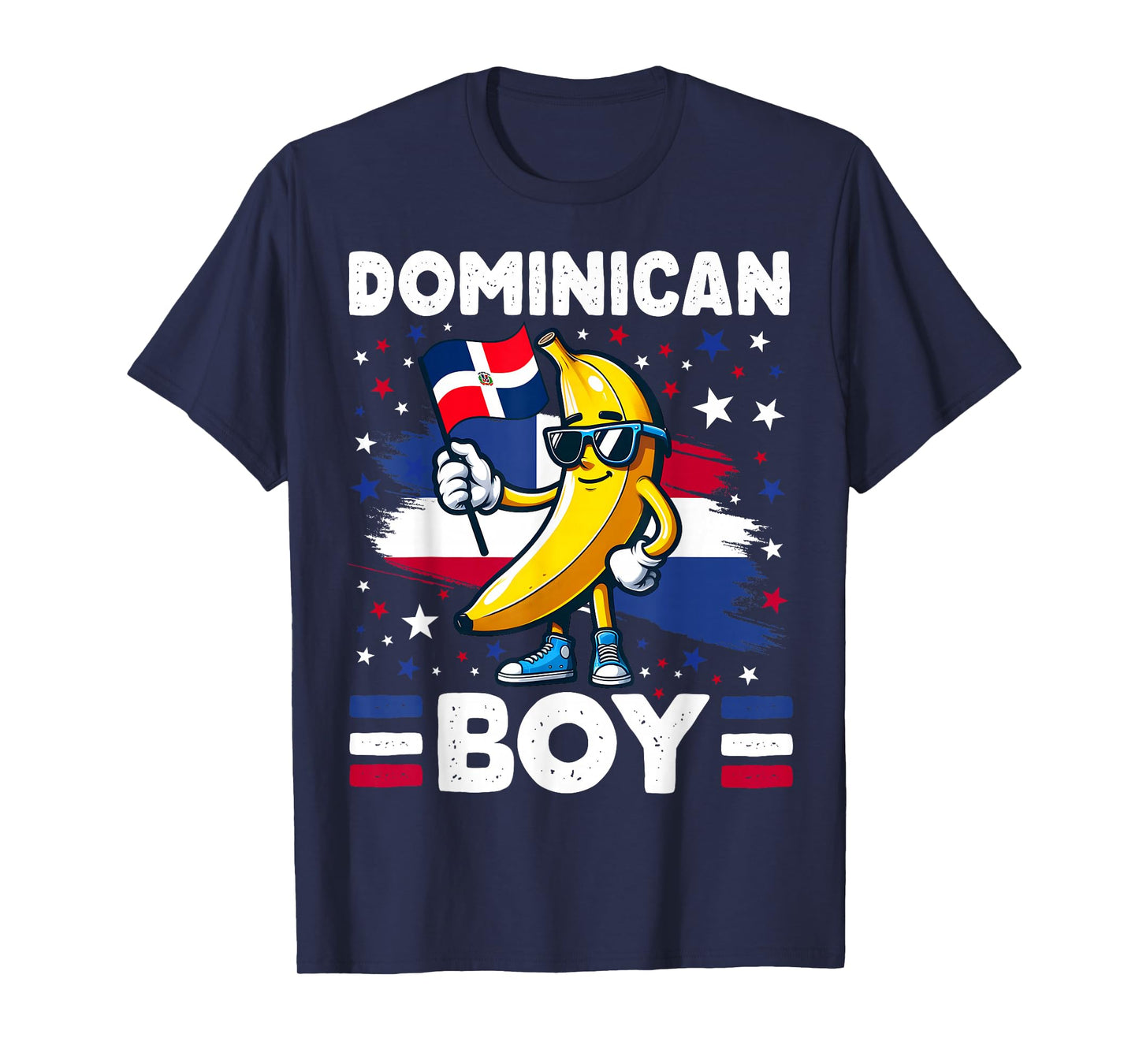 Dominican Boy Dominican Republic Platano Flag Kids Toddler T-Shirt