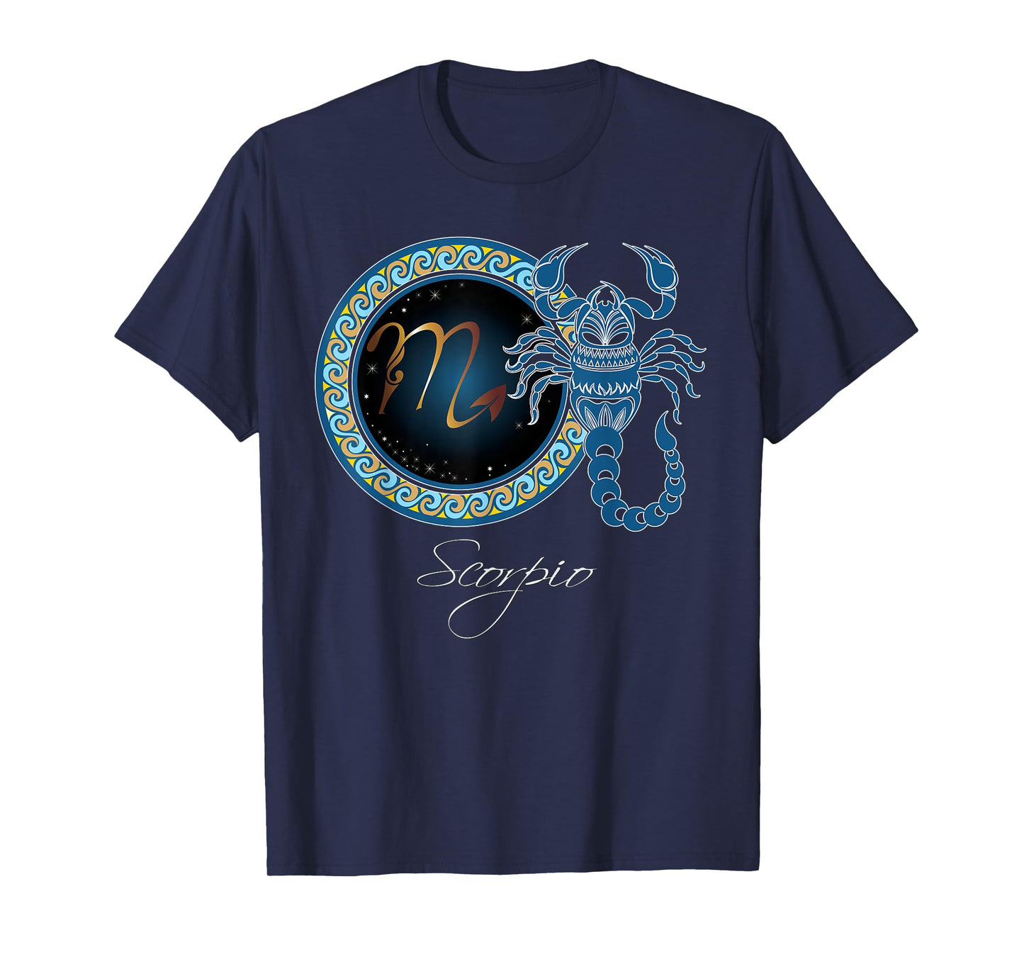 Scorpio Horoscope TShirt Beautifully Detailed Zodiac Signs T-Shirt