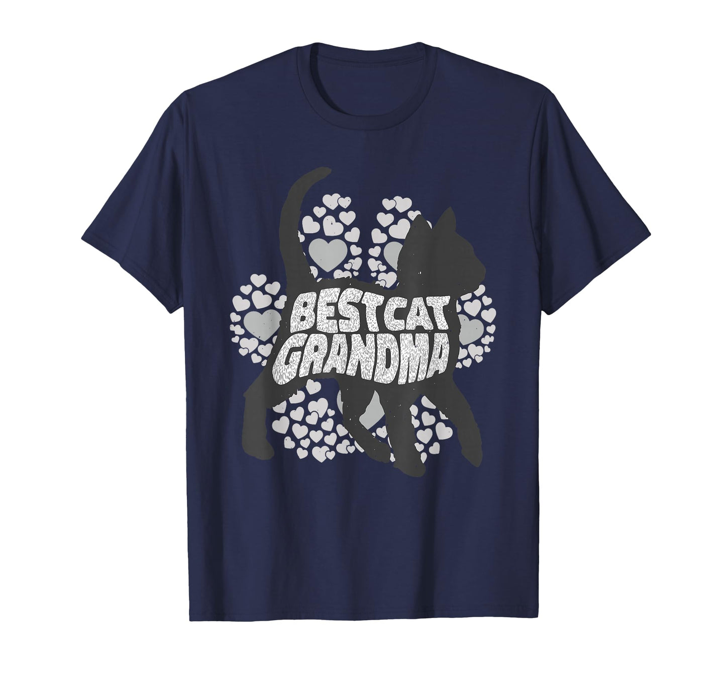 Best Cat Grandma T-Shirt