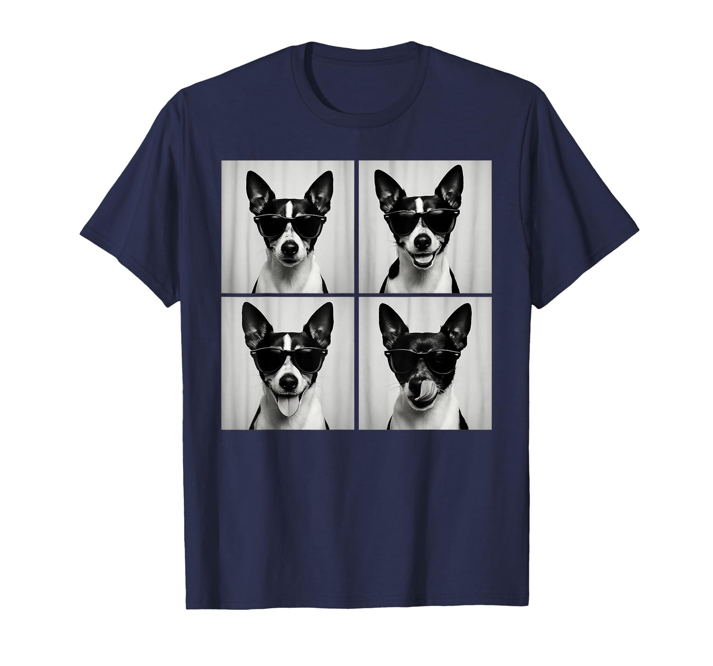 Funny Rat Terrier Dog Lover Cute Rat Terrier Photo Booth T-Shirt