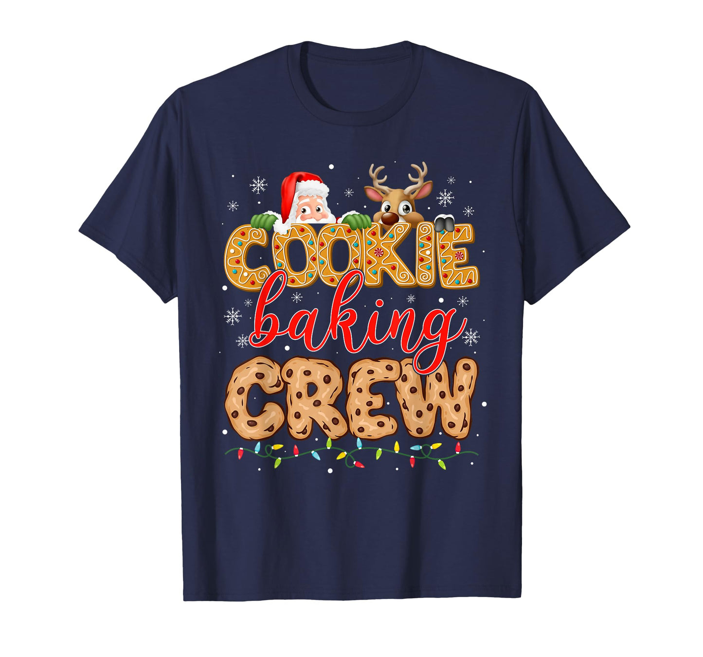 Christmas Cookie Baking Crew Cookie Crew Family Christmas T-Shirt