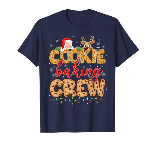 Christmas Cookie Baking Crew Cookie Crew Family Christmas T-Shirt