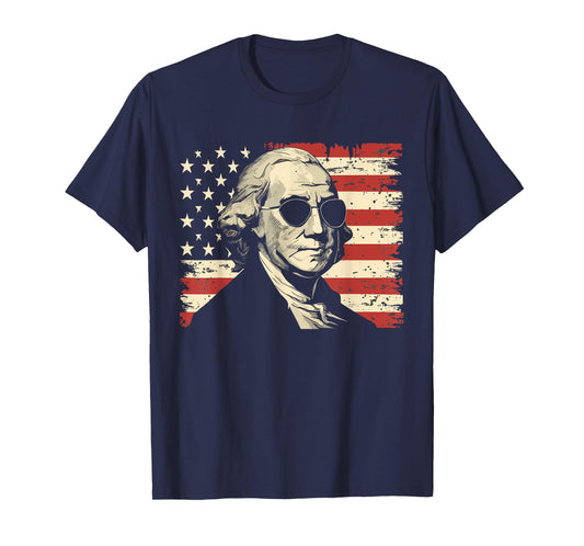George Washington With Sunglasses | George Washington T-Shirt