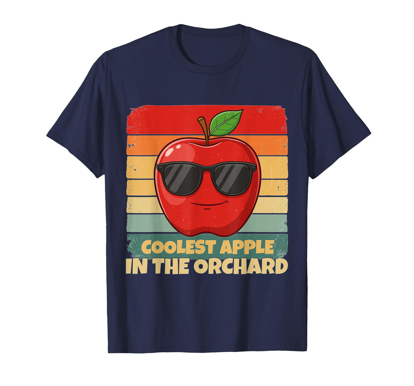 Apple Picking Day Harvest Coolest Apple in the Orchard retro T-Shirt