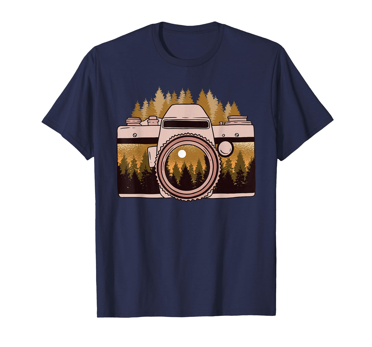 Camera Nature Photography Forest Photographer Gift T-Shirt