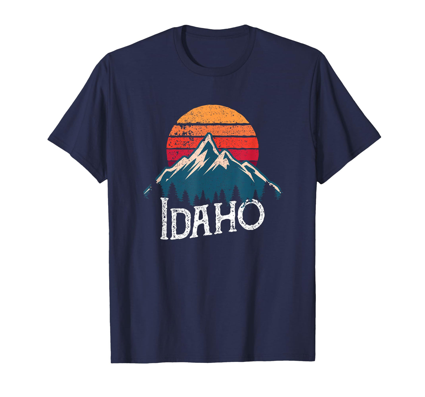 Vintage Idaho ID Mountains Outdoor Wildness Retro T-Shirt T-Shirt