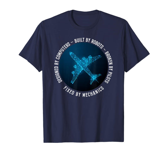 Aviation Mechanic Aircraft Engineer Technician T-Shirt