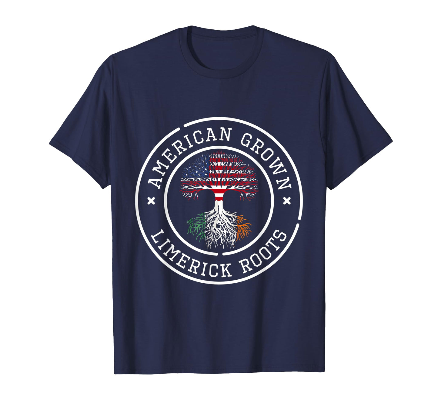 American Grown Co. Limerick Irish Roots Ireland Heritage T-Shirt