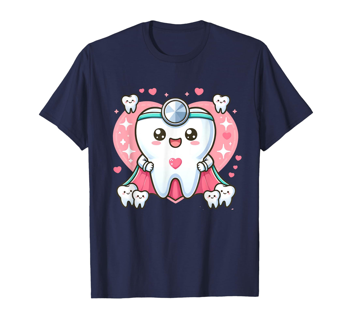 Cute Super Hero Dentist Superhero Tooth Doctor T-Shirt
