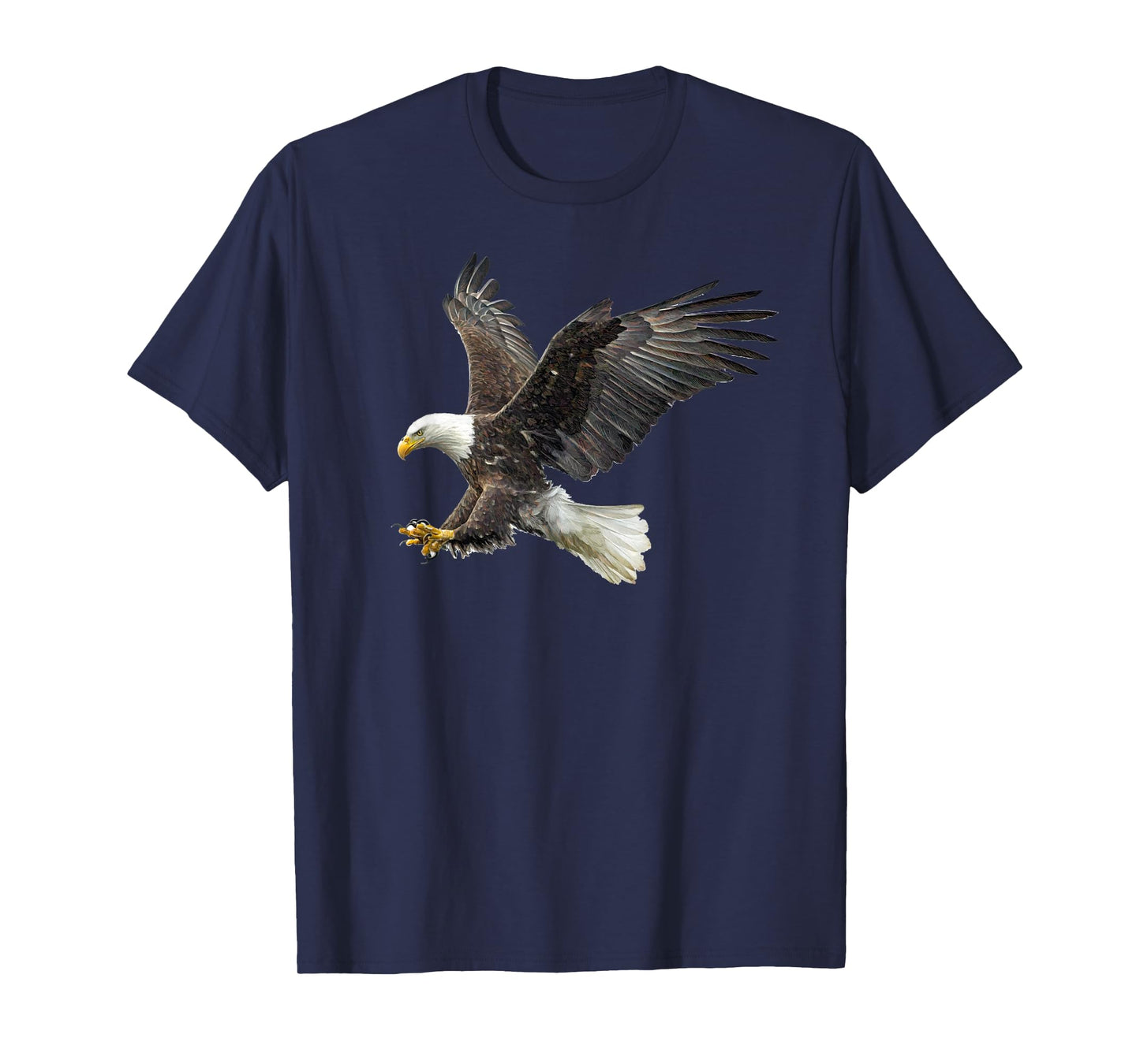 Majestic Flying American Bald Eagle T-Shirt Small