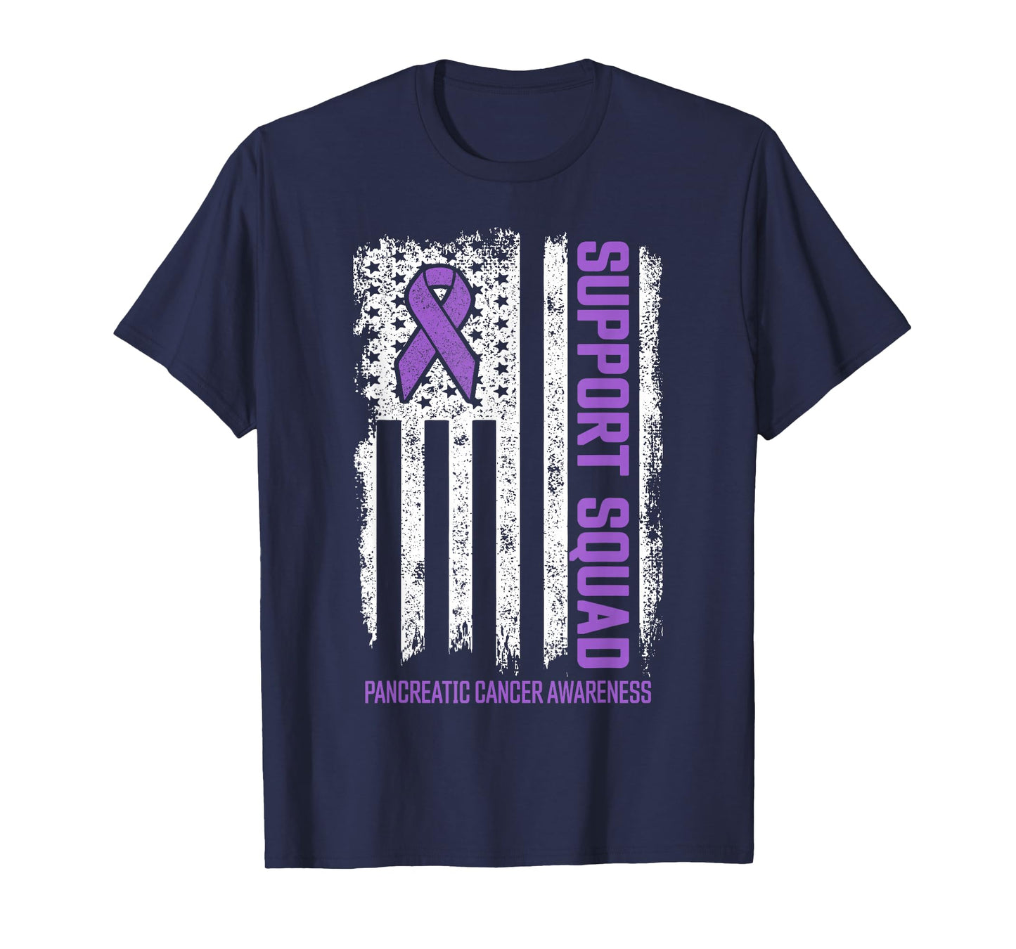 Pancreatic Cancer Support Squad Pancreatic Cancer Awareness T-Shirt