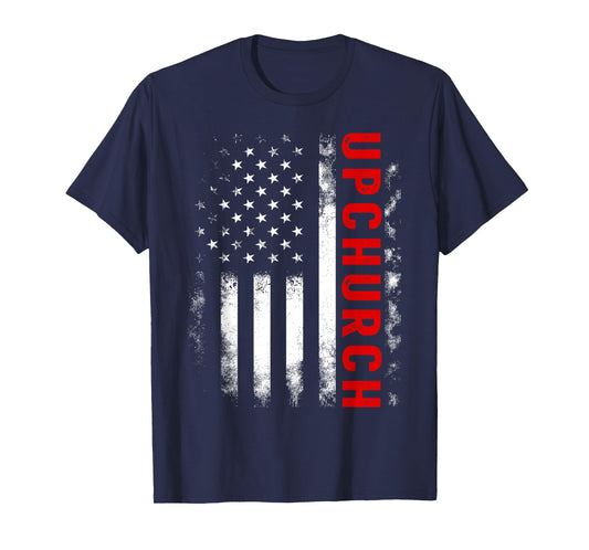Upchurch Family American Flag T-Shirt