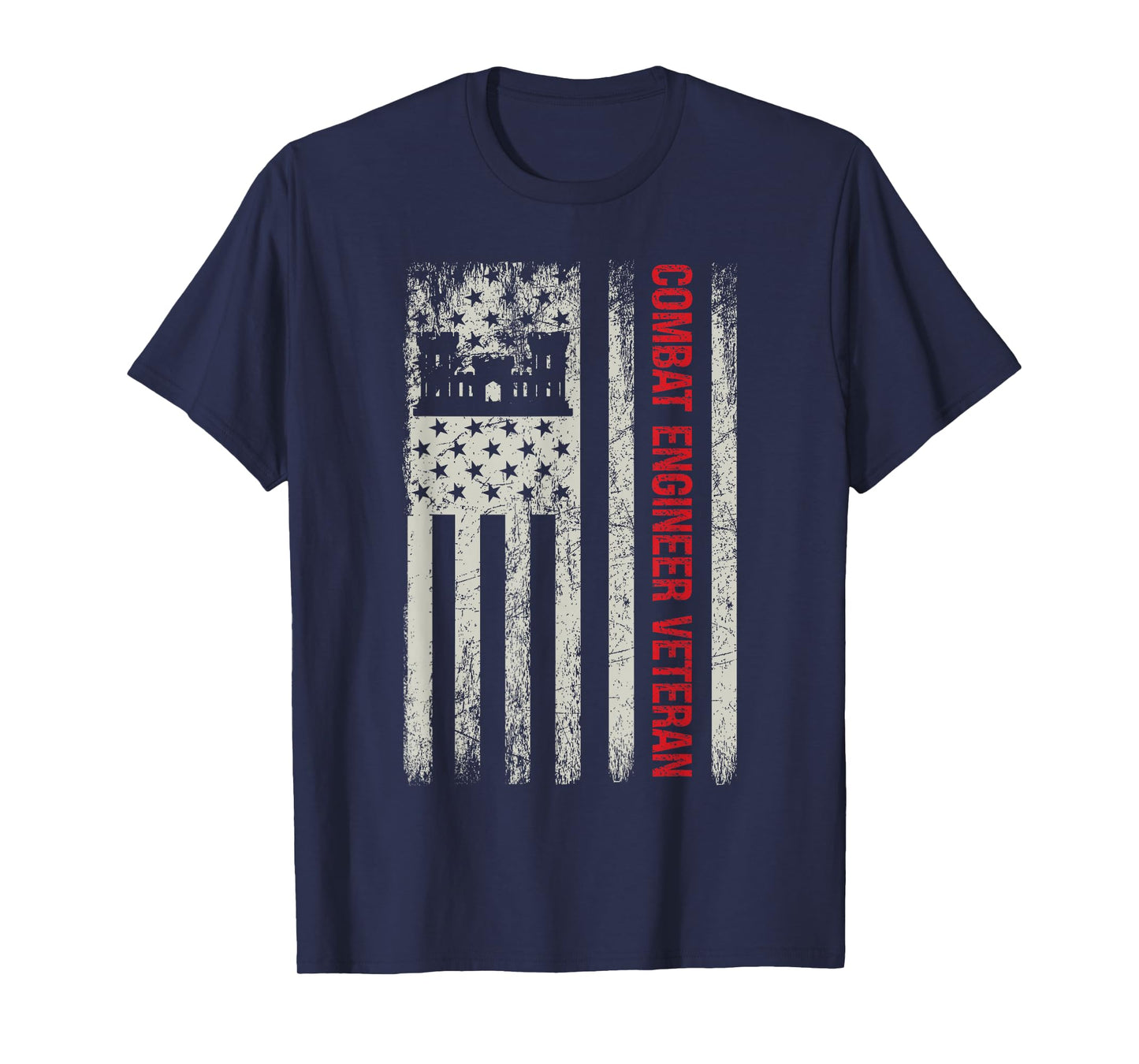 Combat Engineer Veteran Engineering Veteran's Day T-Shirt
