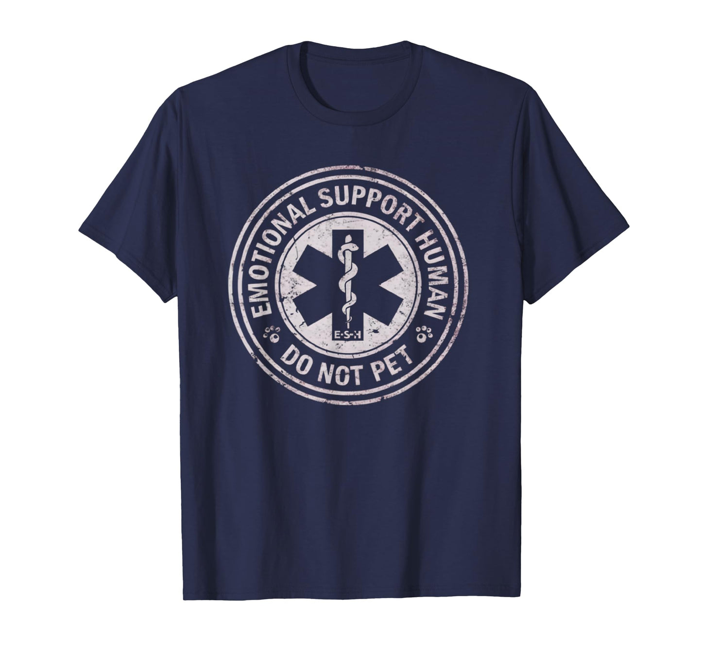 Emotional Support Human Do Not Pet Funny Sarcastic T-Shirt