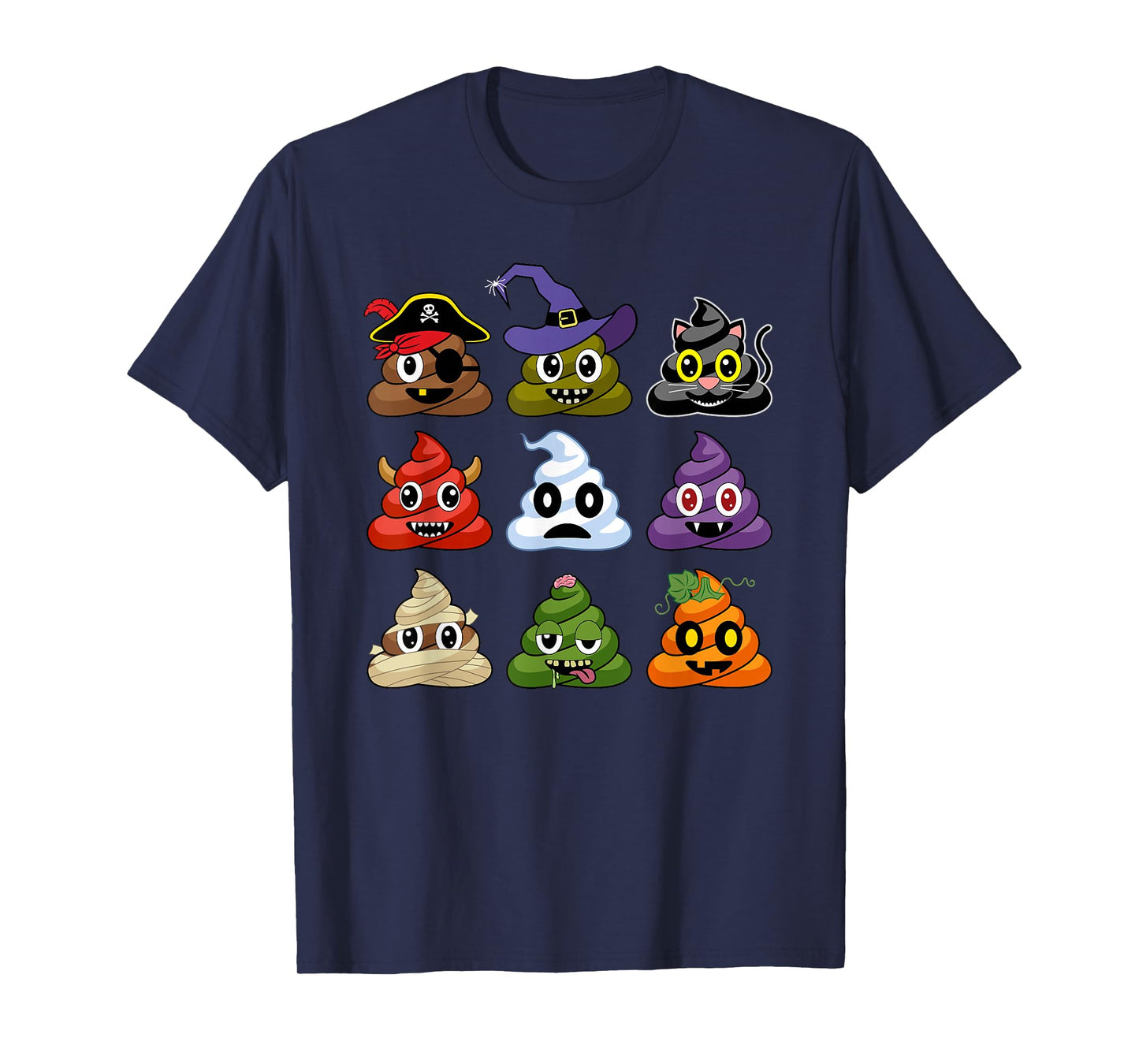 Poop's Halloween Costumes Funny T-Shirt
