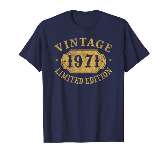 54th Birthday Women 54 Year old Men Funny 1971 54 Year Old T-Shirt