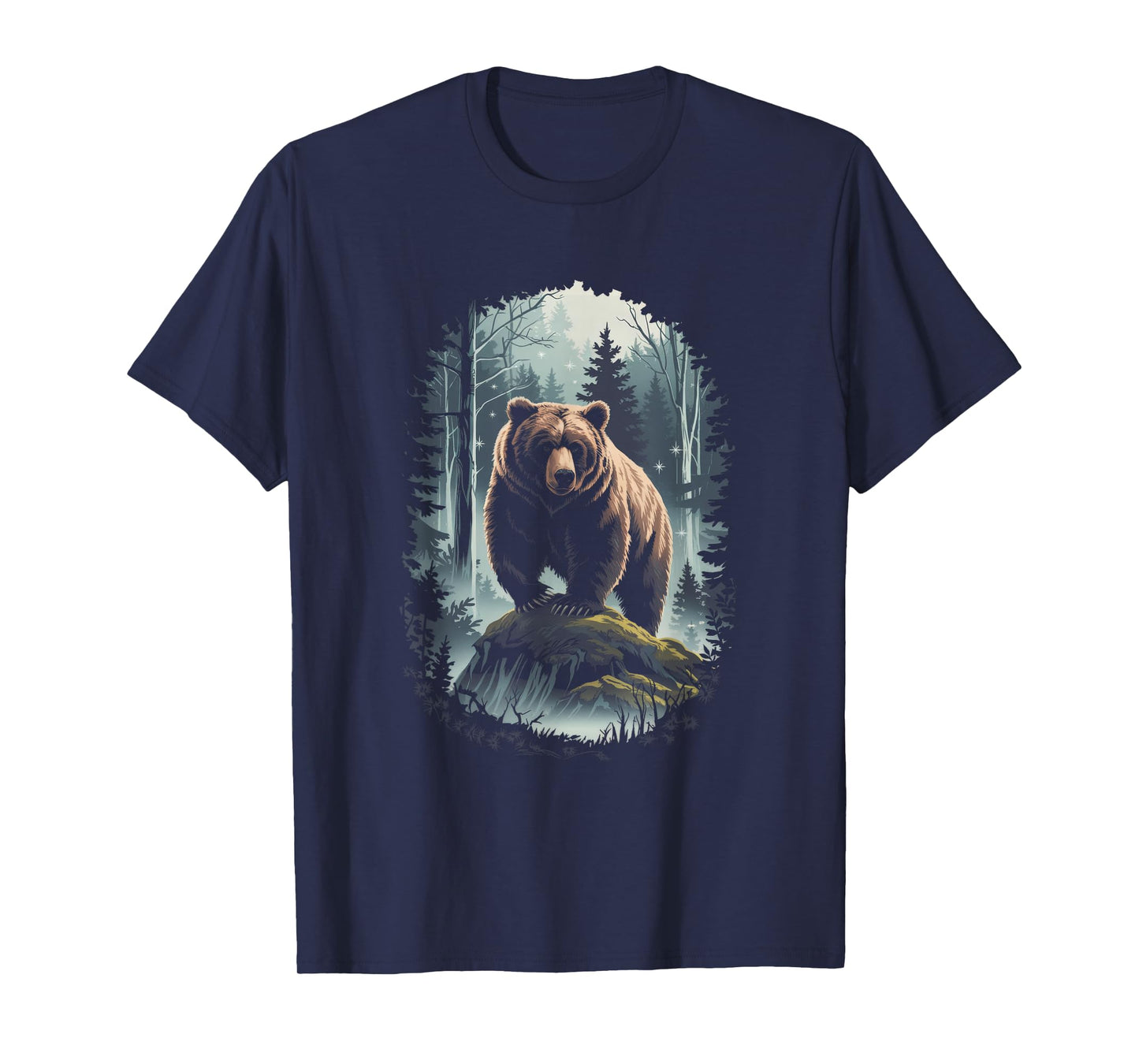 Forest Grizzly bear Bear Mystic T-Shirt