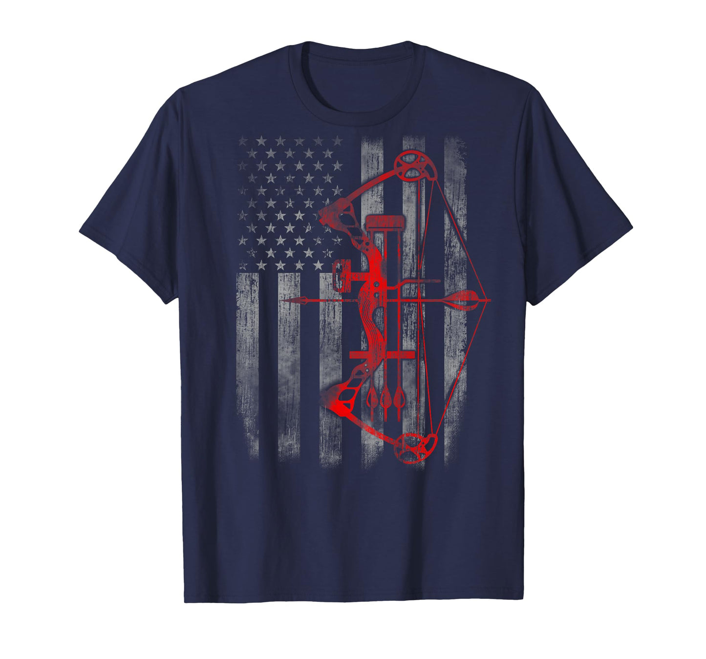 Bow Hunting Flag Archery T-Shirt