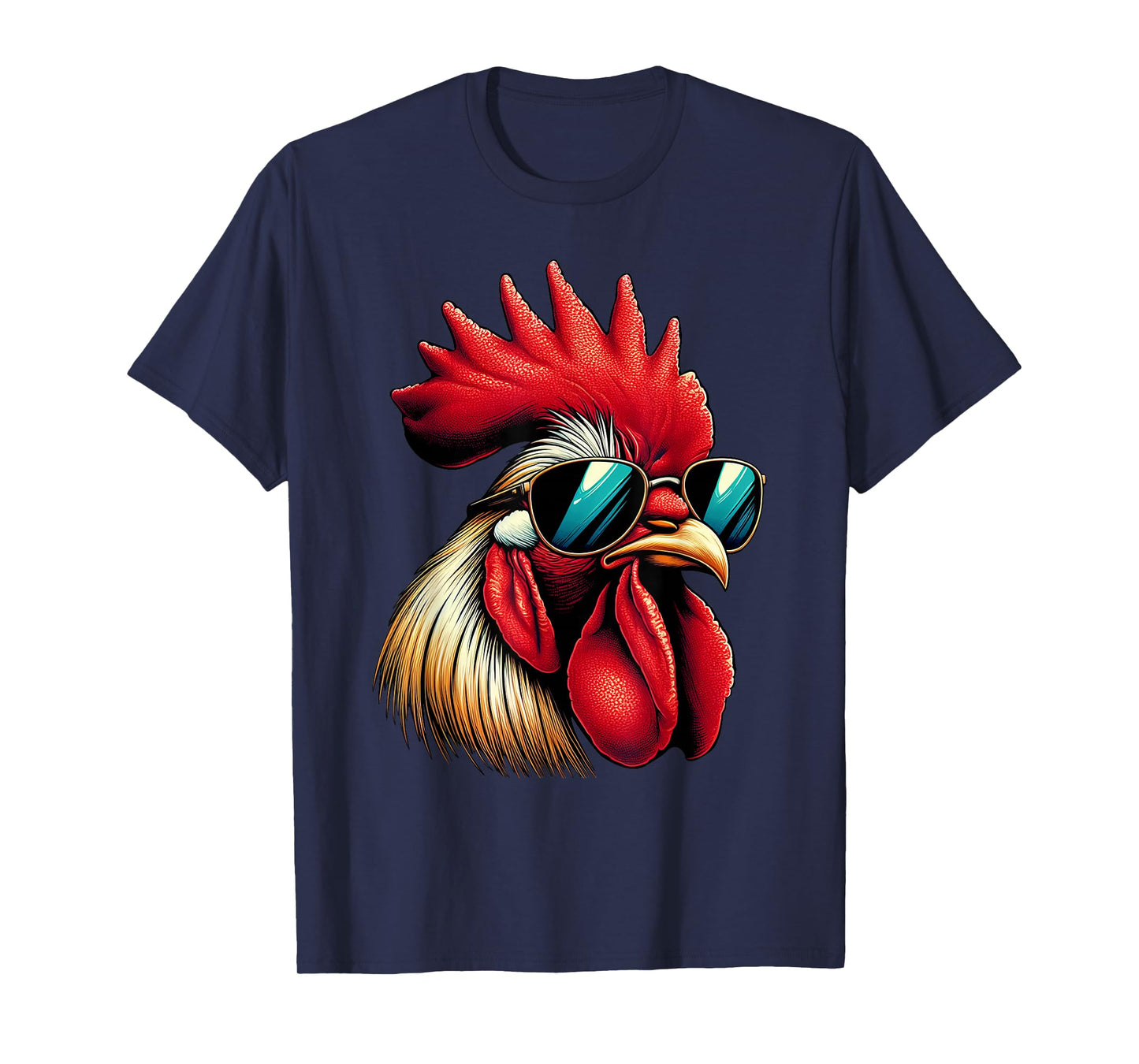 Cool Rooster Design For Men Women Kids Chicken Rooster Lover T-Shirt