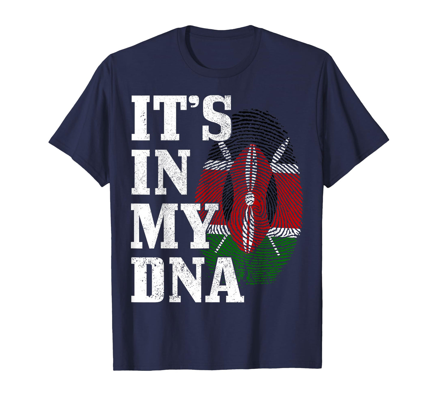 Kenya It's In My DNA Kenyan Flag Pride Roots African T-Shirt