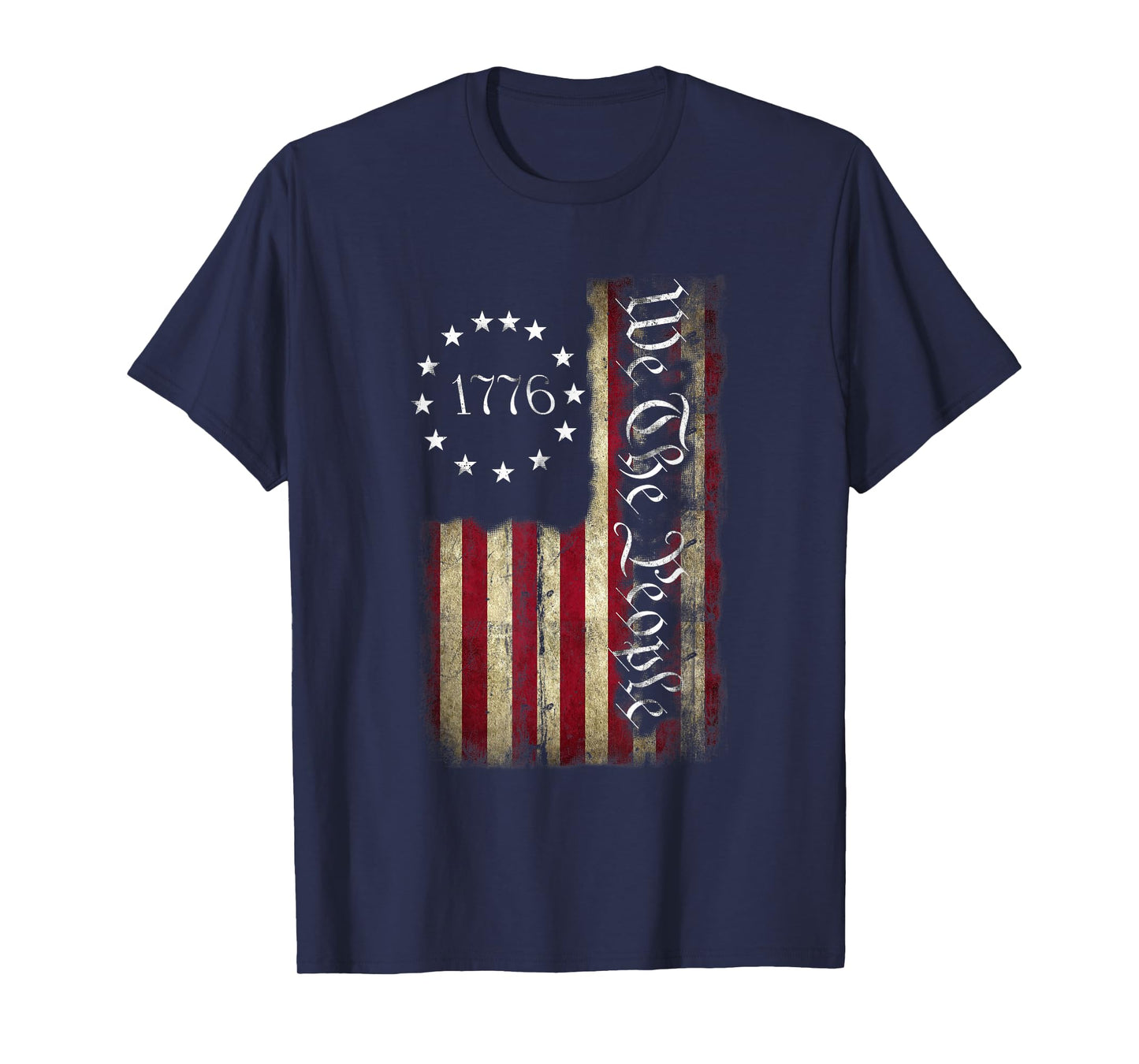 1776 We The People Patriotic American Constitution T-Shirt