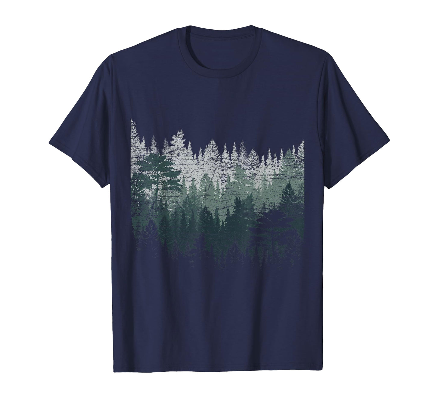 Night Nature Wildlife Trees Outdoor Forest T-Shirt Small