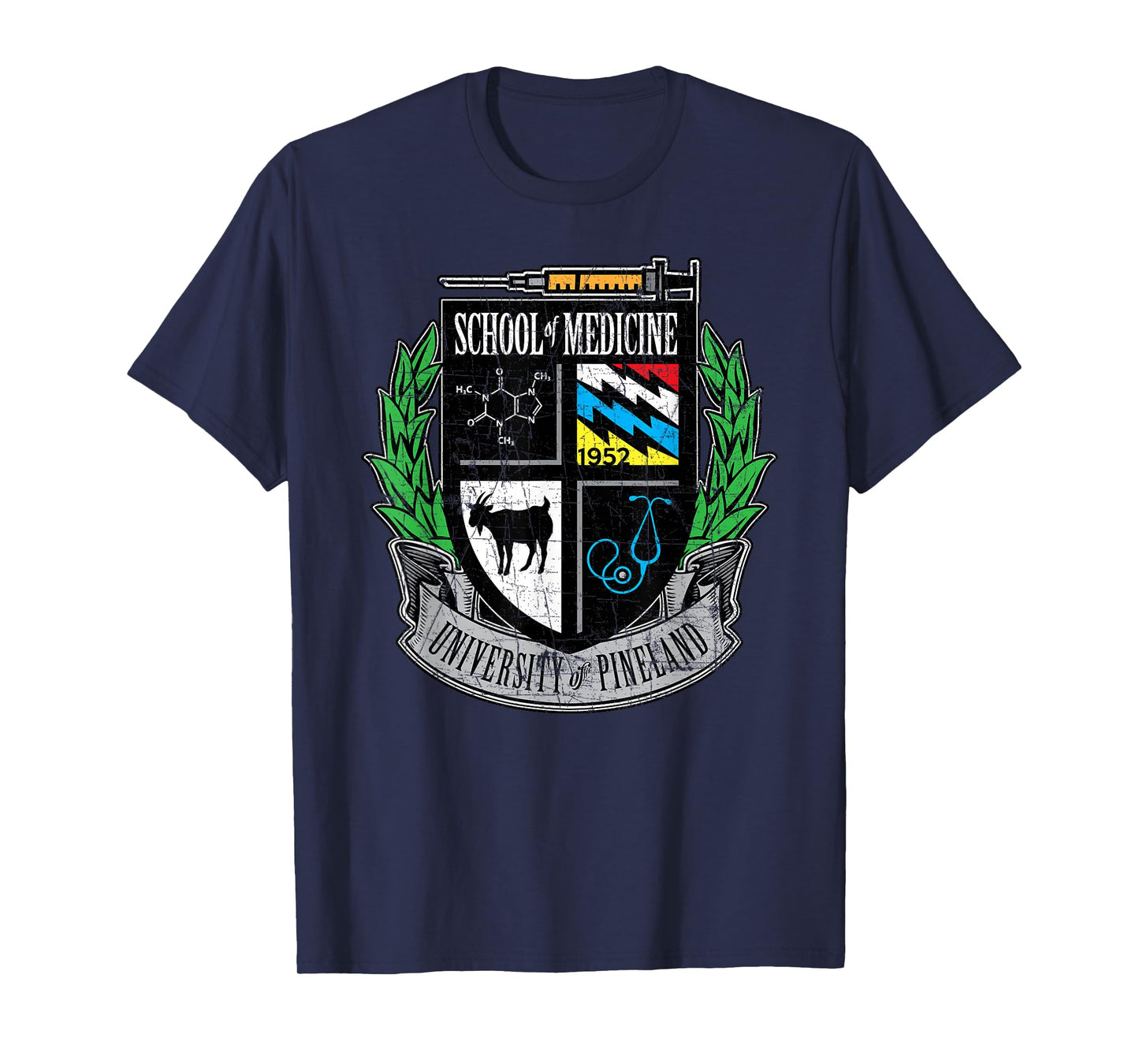 American Marauder: Pineland University School of Medicine T-Shirt