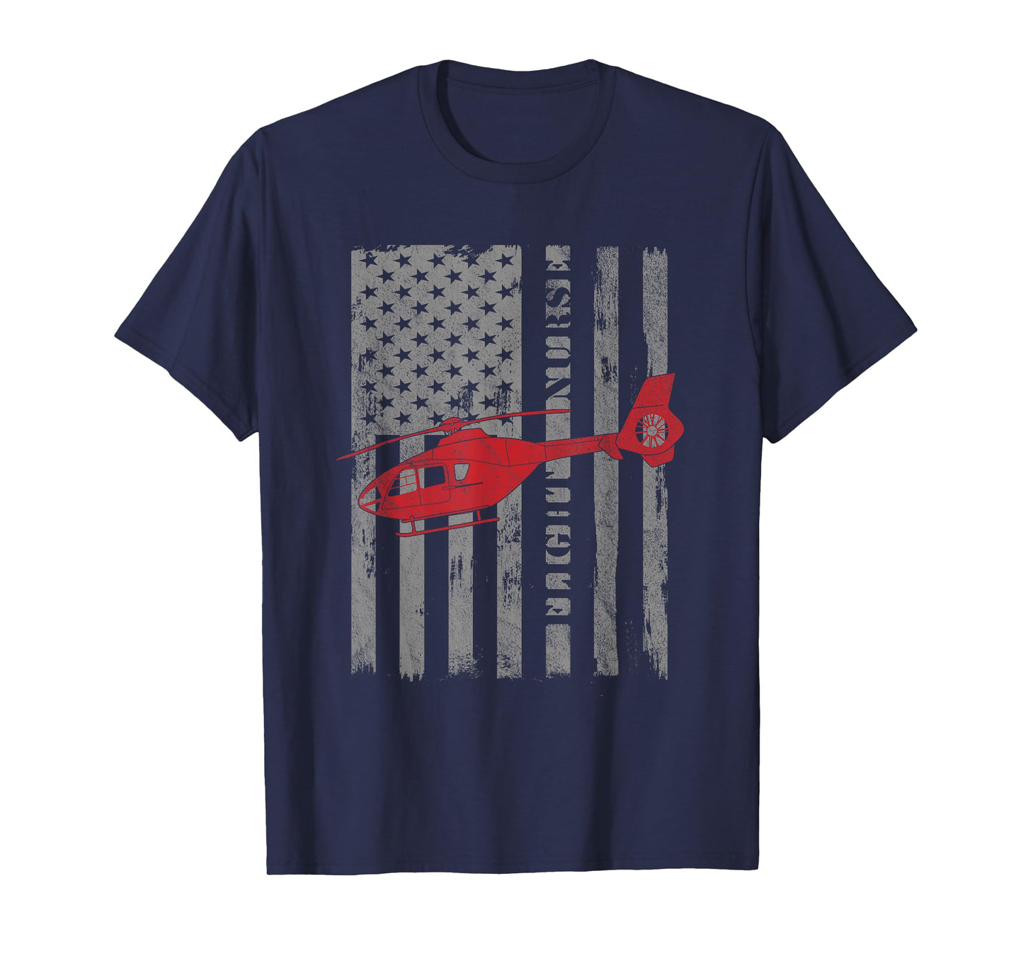 American Flag Flight Nurse T-Shirt Gift T-Shirt