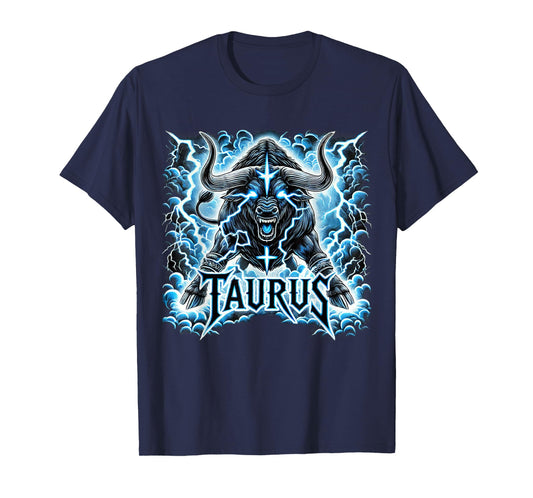 Taurus Heavy Metal Zodiac T-Shirt