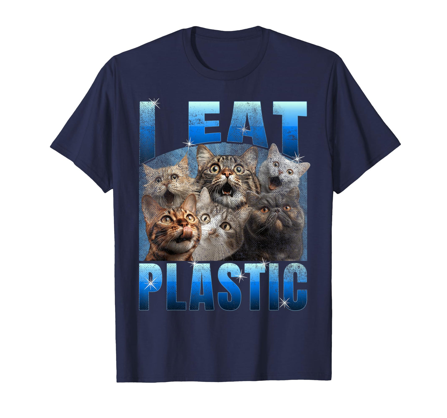 I Eat Plastic | Funny Cat Meme | DIY T-Shirt