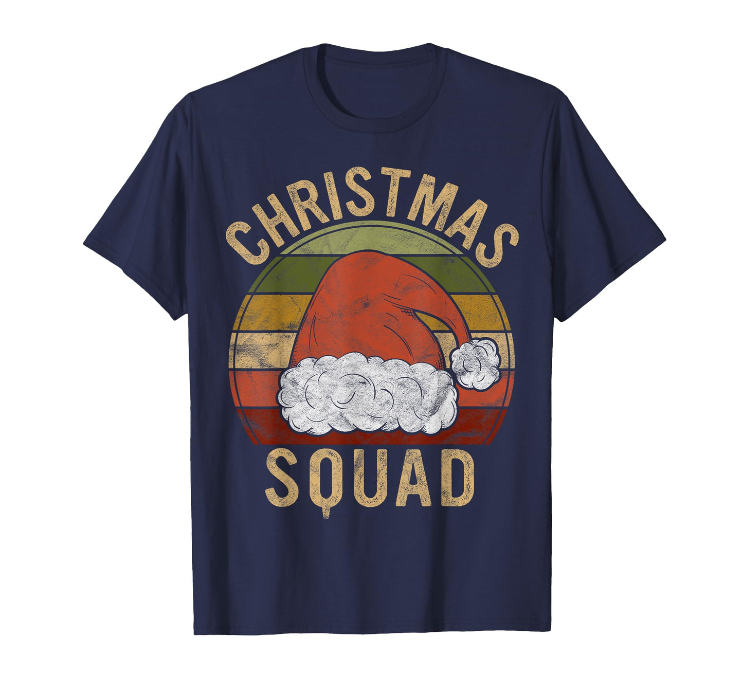Christmas Squad Costume Gift Santa Matching Family Xmas T-Shirt