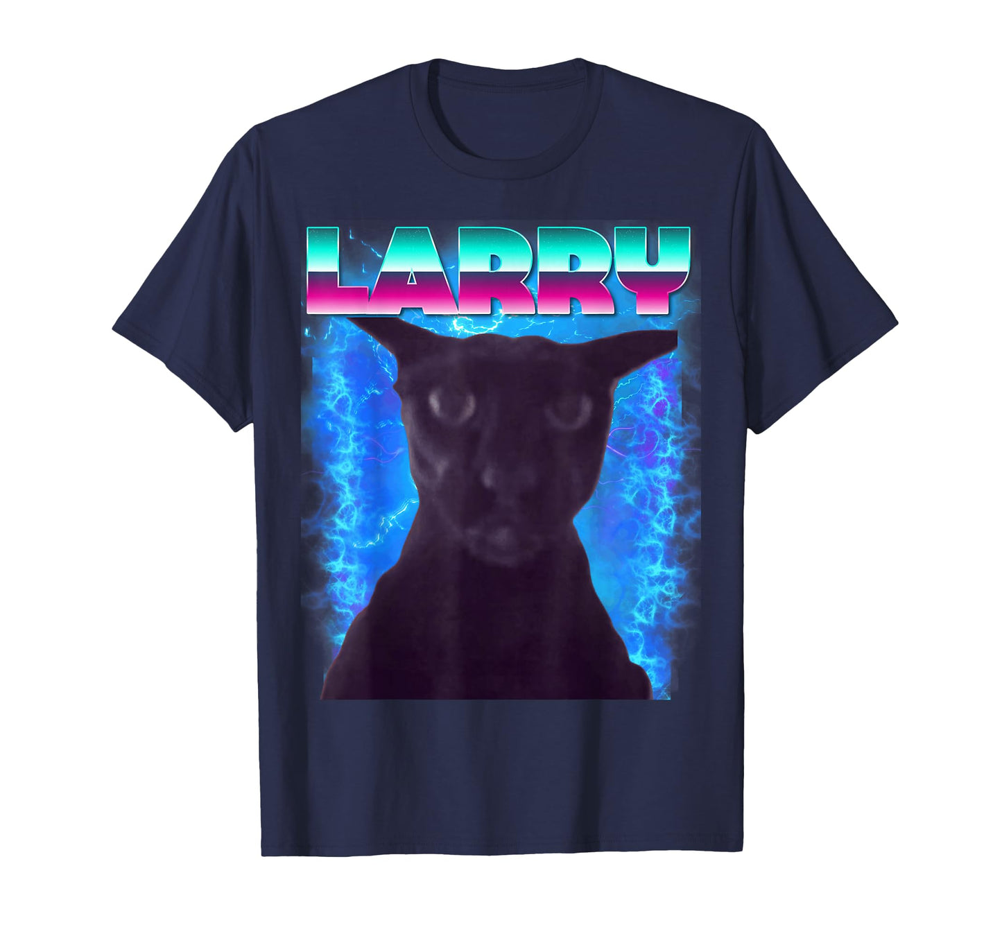 Evil Larry Meme Larry Cat Meme Cursed Memes Brainrot Memes T-Shirt