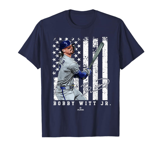 Show Your Pride Bobby WITT Jr Kansas City Baseball MLBPA T-Shirt