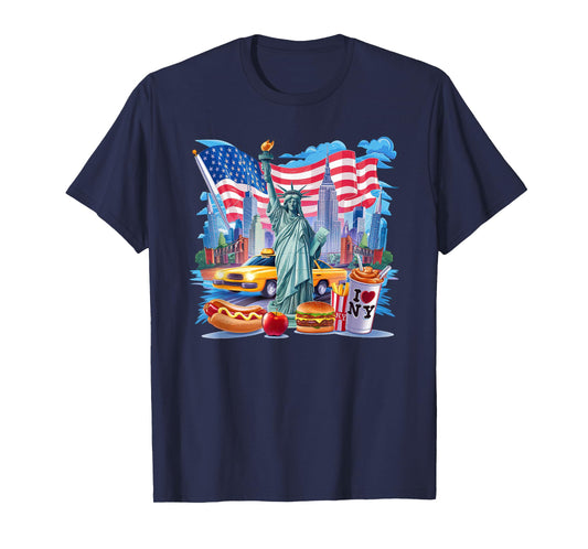 New York Gifts for Men Women NY City Vintage Sport Urban NYC T-Shirt