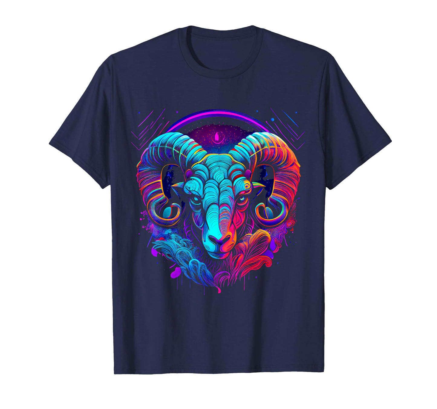 Aries Zodiac Sign Aries Graphic Astrology Cool Horoscope T-Shirt