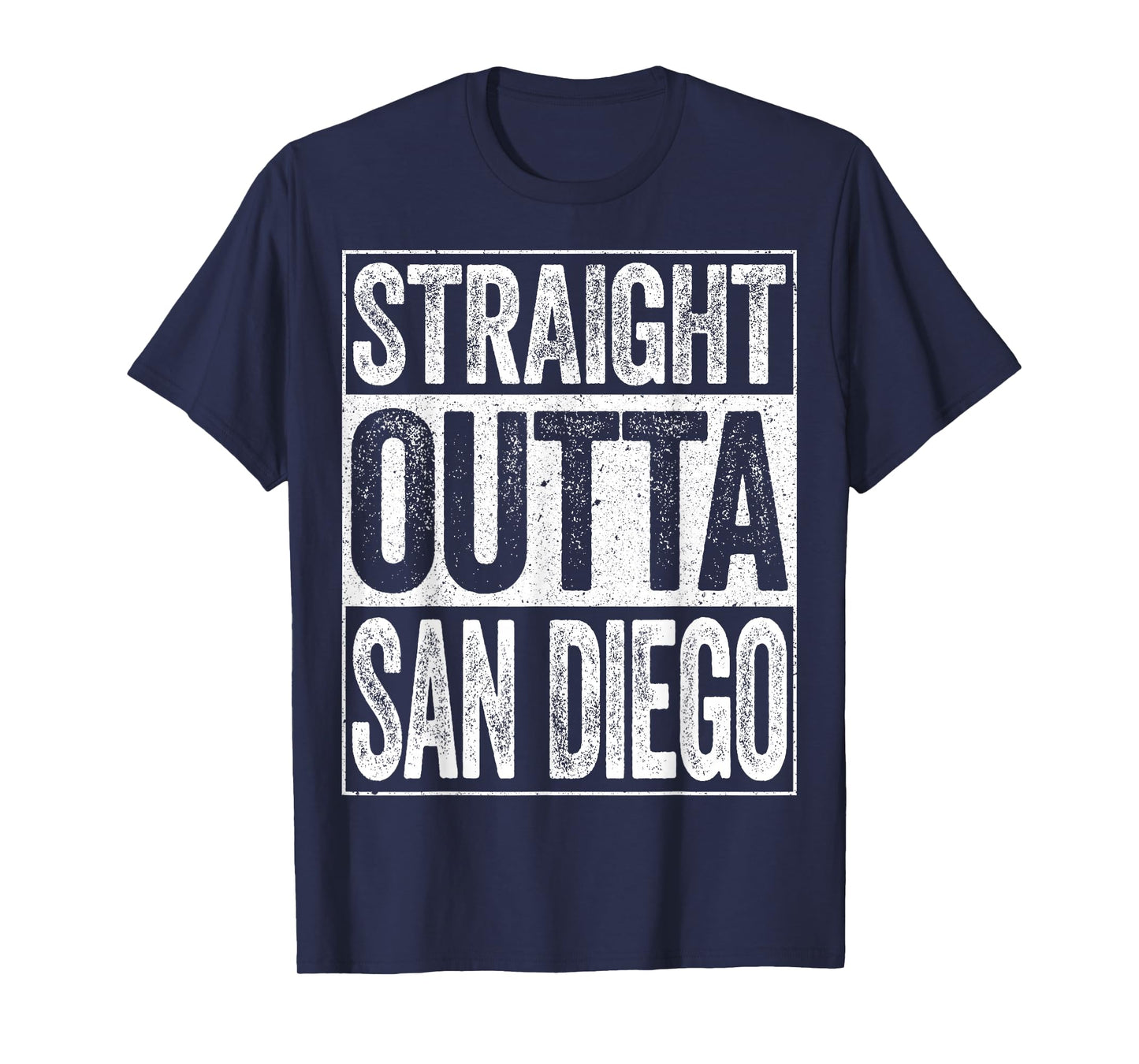 Straight Outta San Diego Shirt Men Women Kids California T-Shirt