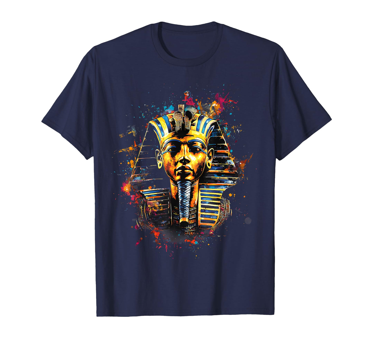Ancient Egypt Egyptology Tutankhamun Egyptian God Artwork T-Shirt