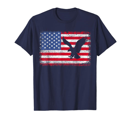 American Flag Eagle USA T Shirt T-Shirt