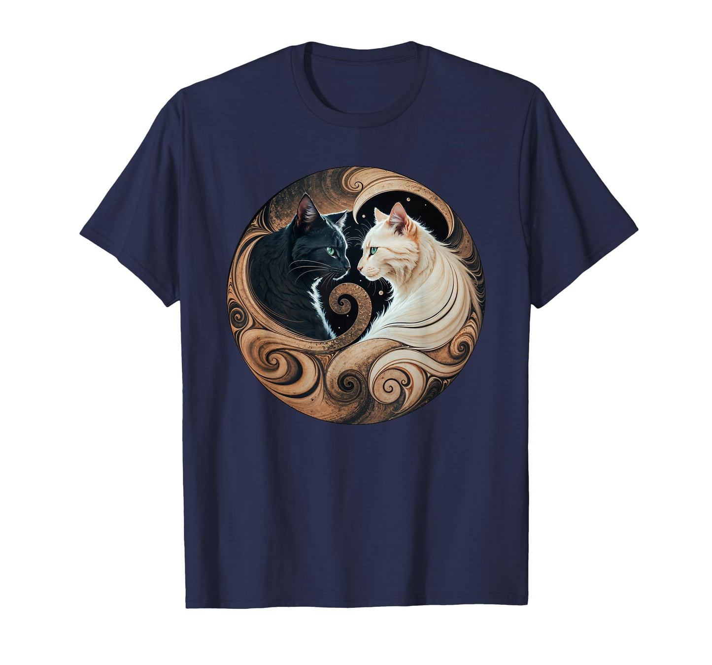 Cats Yin Yang T-Shirt