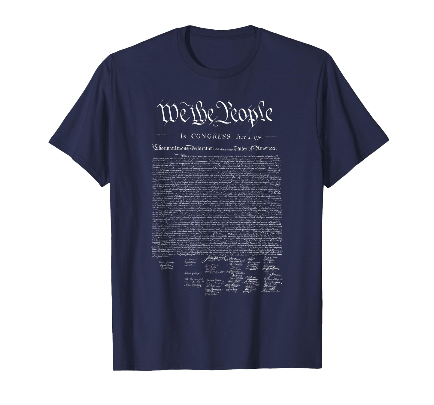 WE The People | U.S. Declaration of Independence T-Shirt