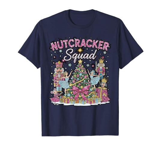 Ballet Nutcracker Pajamas Shirt, Christmas Nutcracker Squad T-Shirt