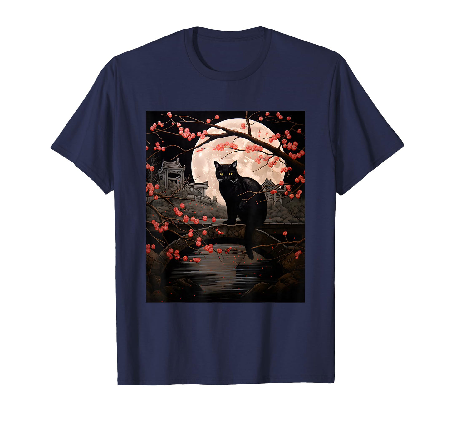 Kawaii Japanese Anime Cat T-Shirt for Men, Women & Kids T-Shirt