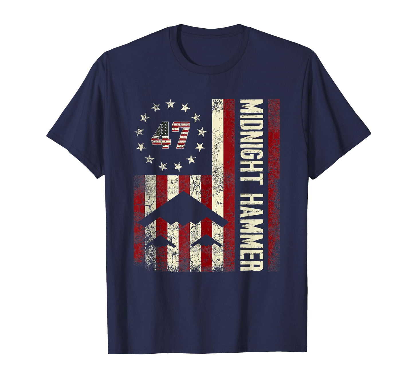 Operation Midnight Hammer with American Flag T-Shirt