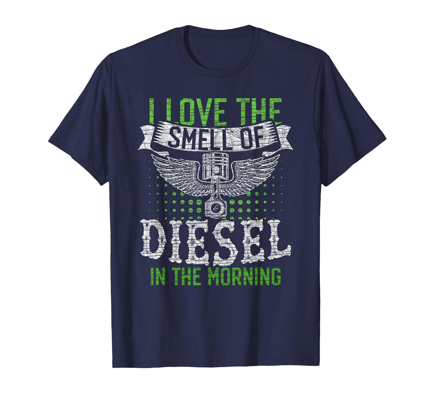Diesel in The Morning for Truck Driver T-Shirt