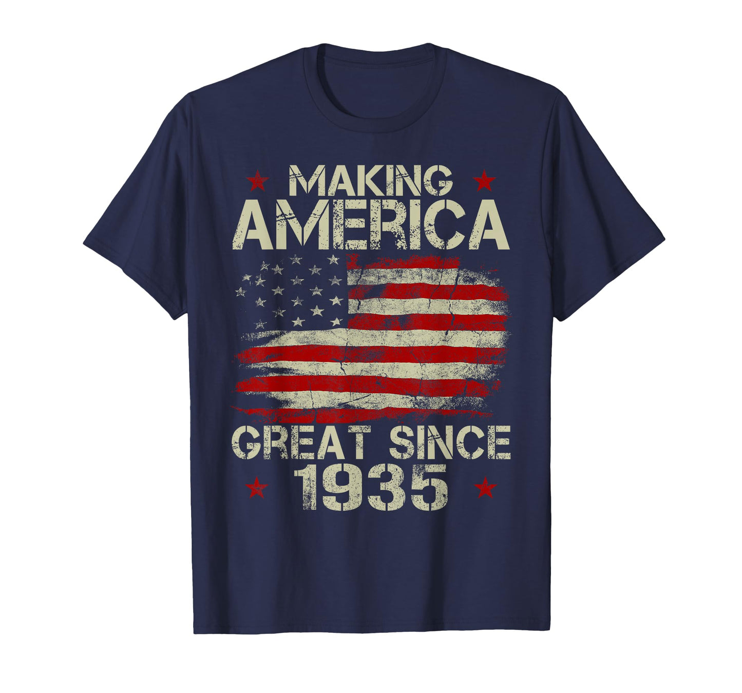 Making America Great Since 1935 Vintage Gifts 85th Birthday T-Shirt