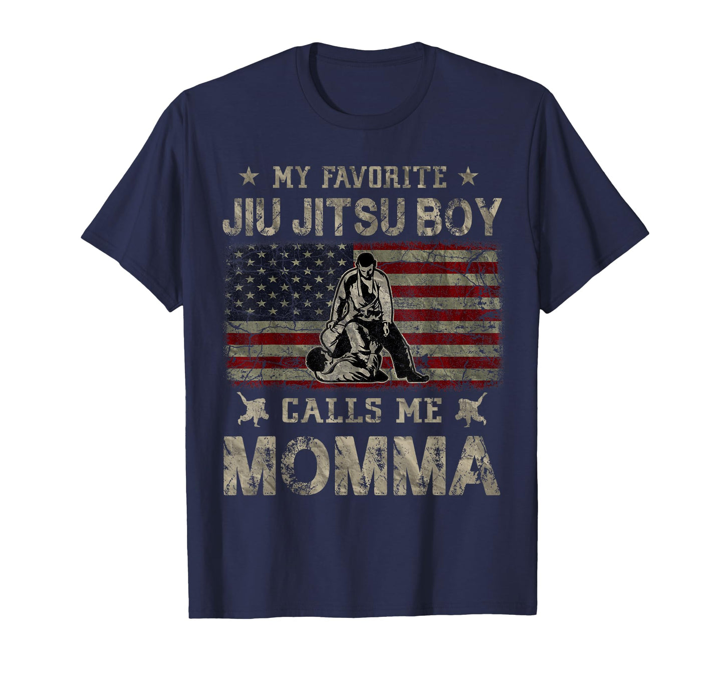 My Favorite Jiu Jitsu Boy Calls Me Momma Mother's Day T-Shirt