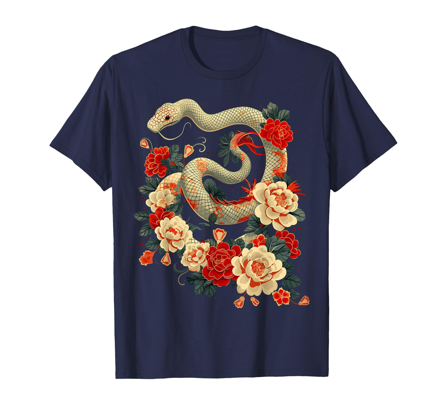Amazing Chinese Year of The Snake T-Shirt Design T-Shirt